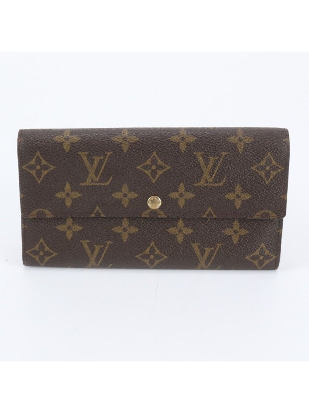 Louis Vuitton Monogram Porte Monnaie Credit Leather